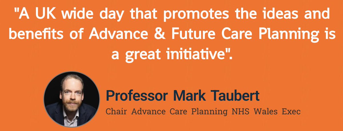 Advance Care Plan Day 2025 (@acpday2025) on Twitter photo "A UK wide day that promotes the ideas and benefits of Advance & Future Care Planning is a great initiative".
- Professor <a href="/ProfMarkTaubert/">Prof. Mark Taubert</a>, Chair Advance & Future Care Planning NHS Wales.
#FutureCarePlanning #FutureCarePlanDay #ACPDay2025 "A UK wide day that promotes the ideas and benefits of Advance & Future Care Planning is a great initiative".
- Professor <a href="/ProfMarkTaubert/">Prof. Mark Taubert</a>, Chair Advance & Future Care Planning NHS Wales.
#FutureCarePlanning #FutureCarePlanDay #ACPDay2025