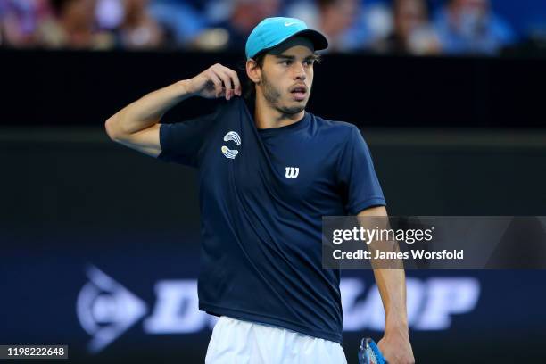 El uruguayo Franco Roncadelli (362 ATP) eliminó al brasileño Nicolas Zanellato (990 ATP), por 6-1 y 7-5, para avanzar a la segunda ronda del Challenger de San Miguel de Tucumán🇦🇷. El nacido en Montevideo, que es el séptimo sembrado del torneo, jugará contra Alex Barrena🇦🇷.