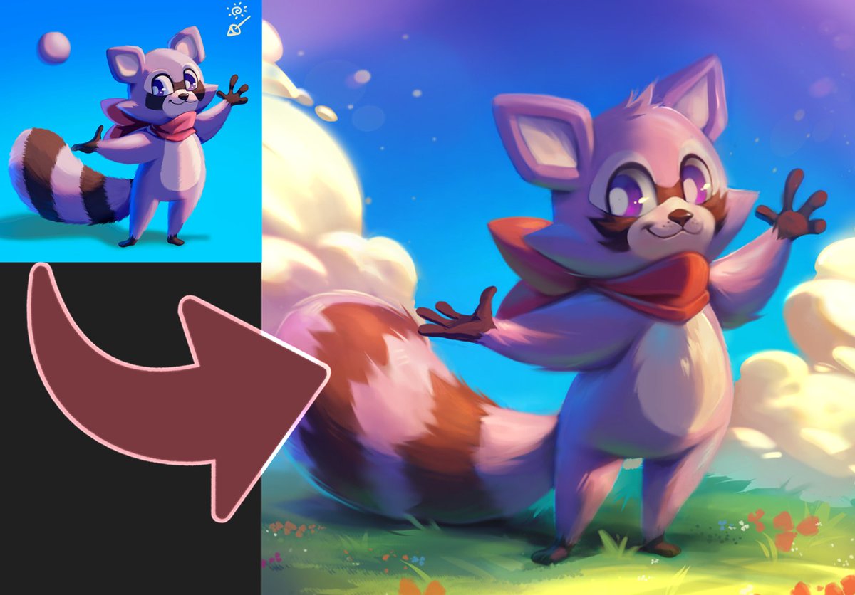 koriArredondo's tweet image. Another feedback sent to a student 
The drawing on the left was sent during class by the student and the review on the right was sent to him, along with an explanatory video indicating the aspects to work on and what topics to focus on ❤
#art #digitalart #digitalpainting #noAI