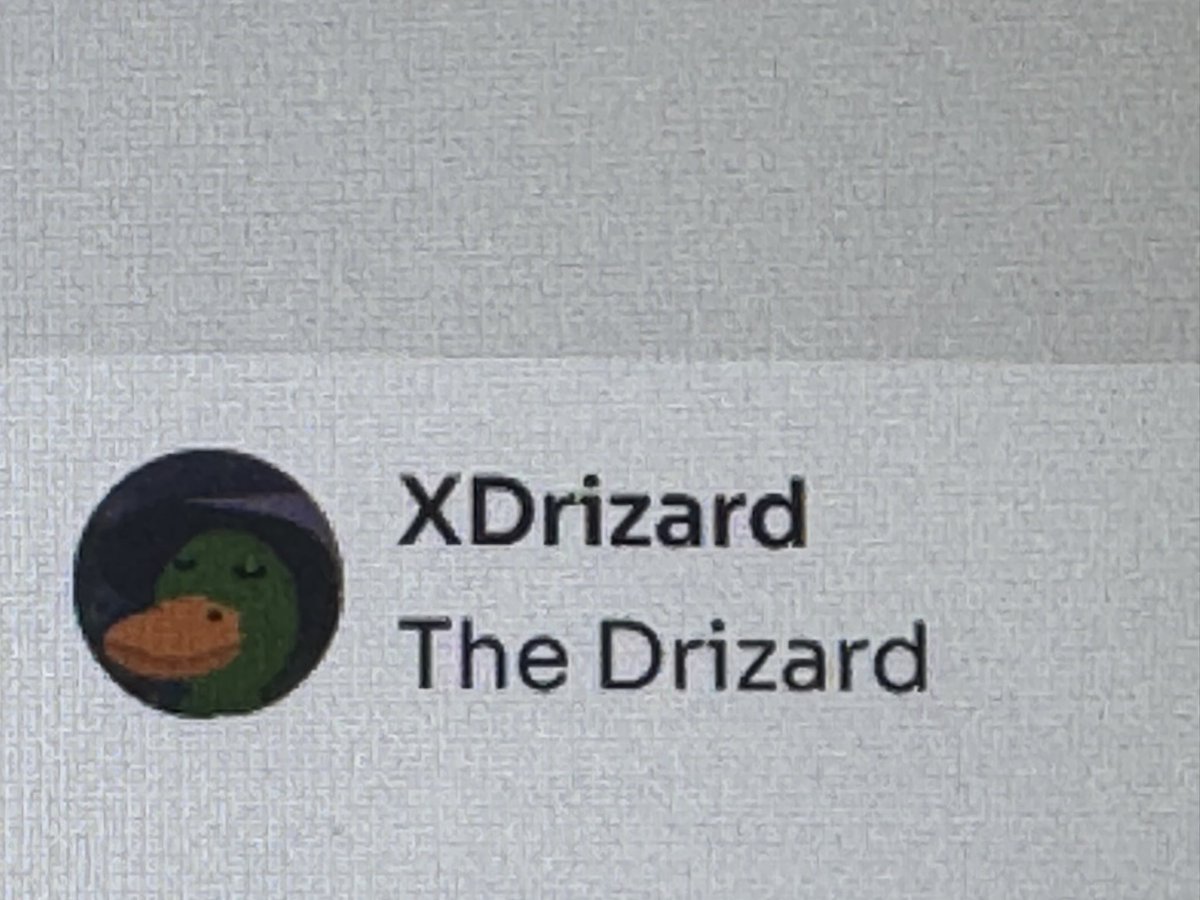 #Quackening  quack 🦆 
The Drizard has arrived, getting drizzy!