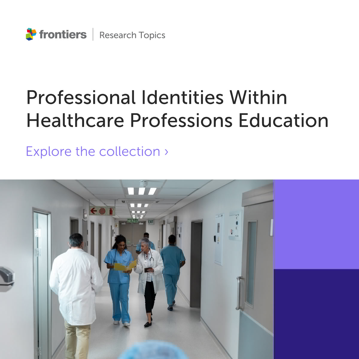 Proudly presenting the article collection "Professional Identities Within Healthcare Professions Education" 🎉

Edited by Lynn Monrouxe and Adam Sawatsky

Explore the collection 👉 fro.ntiers.in/PIwHPE