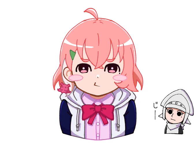 Miiの顔かわいい #笹の絵 