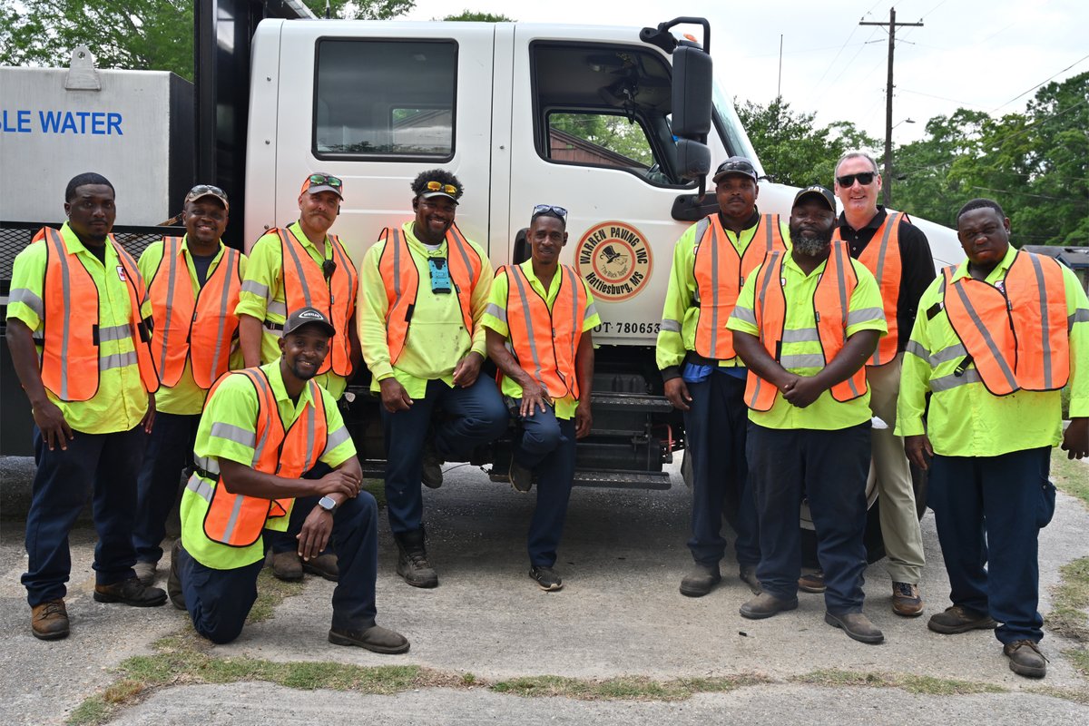 Today, Mr. Willie Coleman's crew is rocking orange for Go Orange Day! This national initiative brings attention to the importance of work zone safety and honors the men and women who lost their lives while working to keep our roads moving. We're proud to stand with crews across