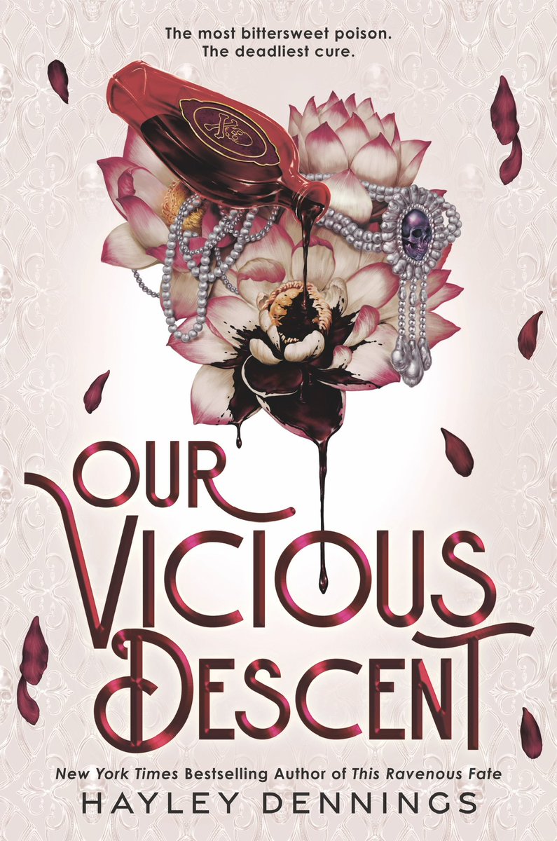 black vampires are so back!! and so are layla and elise!! i’m so excited to reveal the cover for the sequel to my sapphic vampire book, OUR VICIOUS DESCENT!!

out october 21st, 2025✨🪷🩸

hayleydennings.com/books-1