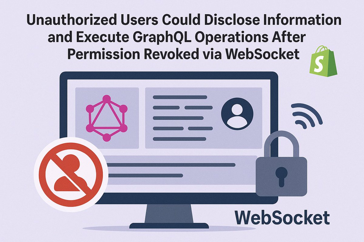 blackarazi's tweet image. 🚨 New write-up just dropped!🚨

&quot;Unauthorized Users Could Disclose Information and Execute GraphQL Operations After Permission Revoked via WebSocket&quot;

#BugBounty #BugBountyWriteUp #WebSocket #GraphQL