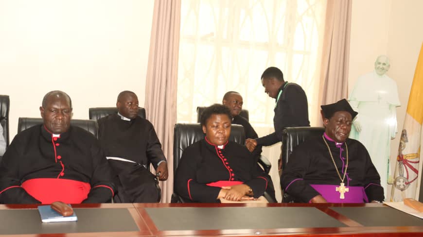 BishopsVoice's tweet image. Yesterday Bishop Moses Banja led a team of clergy from Namirembe to @Lubagacathedral & conveyed a heartfelt Condolence message to the Catholic Church on the passing of Pope Francis. @ChurchofUganda_
@coufamilytv @Archbp_COU @Kiwamirembe_Off @NamirembeYouth @FathersUnion