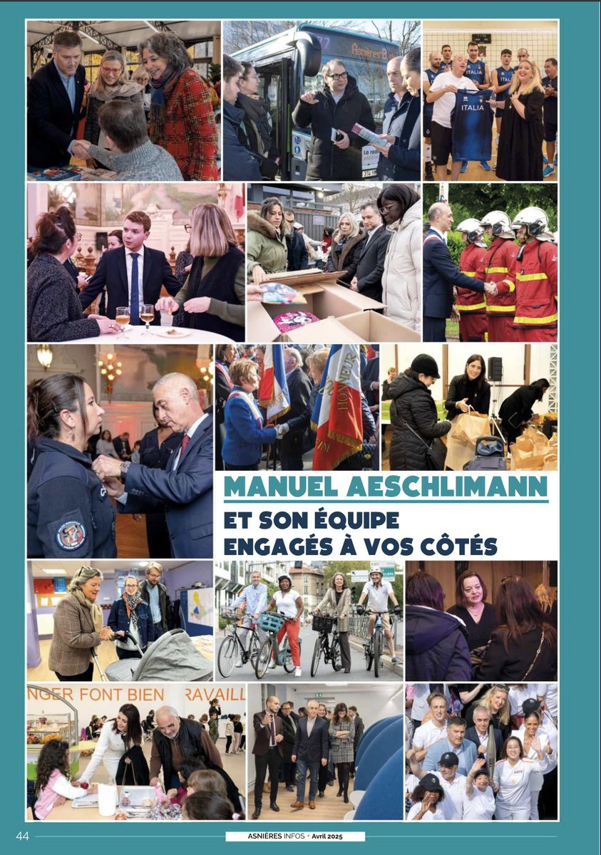AsnieresEnCommu's tweet photo. Avant l'ouverture officielle de la campagne des élections #Municipales2026, @maeschlimann utilise les outils de com de la Ville @Ville_Asnieres pour promouvoir son mandat via l’Asnières info !

Une auto-promo en couverture et un dossier de 32/56 pages payés par le contribuable 🔽 https://t.co/q6KCoha0GC
