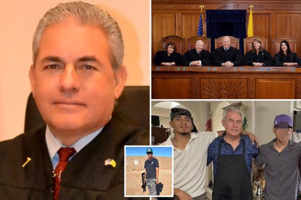 ProudElephantUS's tweet image. 🚨 JUST IN: Former judge Joel Cano, known for his far-left courtroom rulings in the New Mexico court system, has received a LIFETIME BAN from the bench following the arrest of a dangerous gang member the he was harboring in his home.