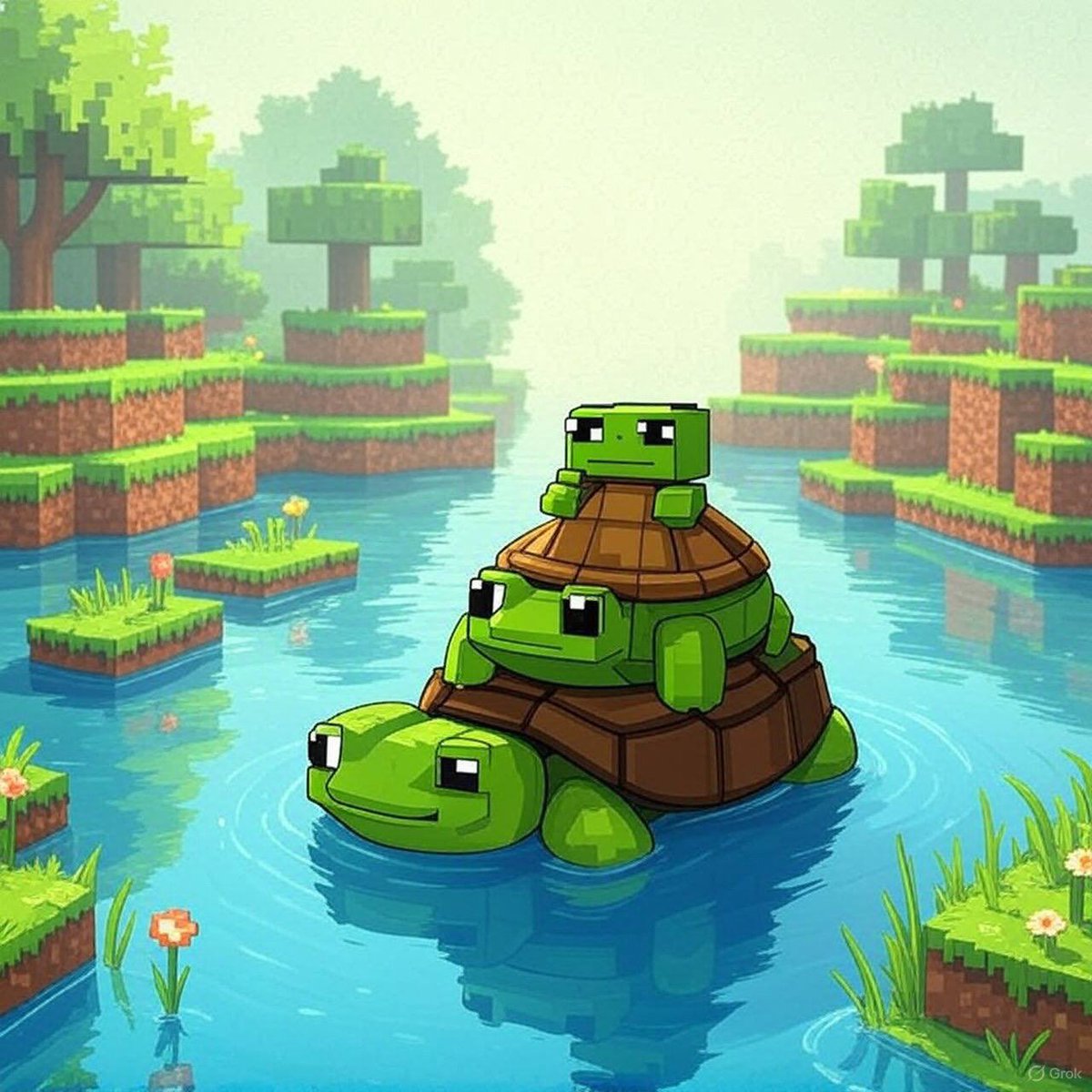 todd_cto's tweet image. Another one from @Minecraft collection.

How do you like it Frens? 🐸 🐢 🧱 

#Minecraft #NFT #NFTCollection #memecoin #Solana #SOL