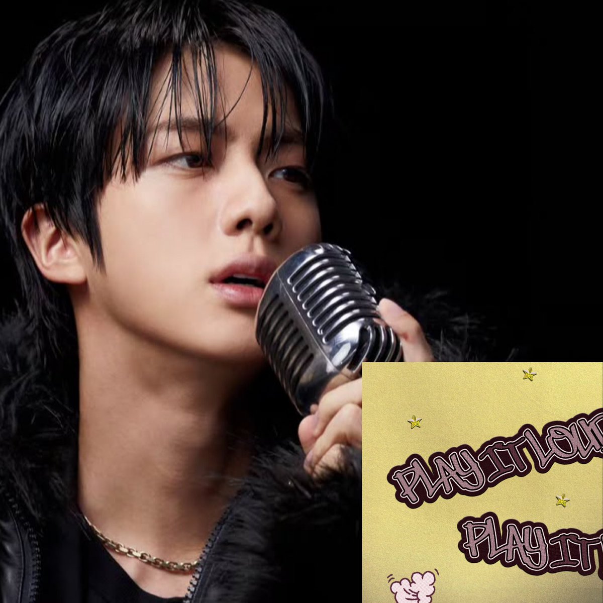 14irm's tweet photo. Rockstar   JIN🎸🎙️⏩️⏩️⏩️⏩️
 #Jin_Echo https://t.co/33BMsZ3Kpr