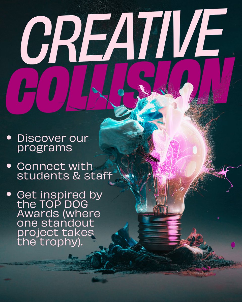 Join us for a night of connecting, collaborating, and celebrating the best work this quarter! Where nominated work will be presented and one creative will be crowned our quarterly TOP DOG creative!

Friday, May 9th |  6:00 PM