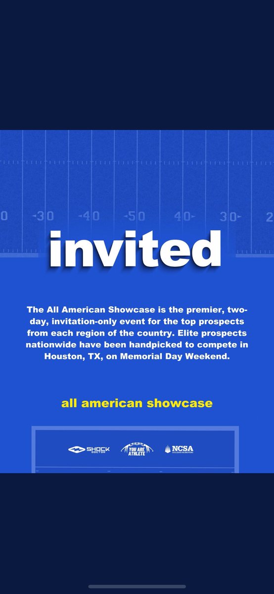 Ryelin Johnson (@ryelin_johnson) on Twitter photo Thank you <a href="/youareathlete/">You Are Athlete</a> for the all American showcase!! <a href="/OnPurpose_WP/">Dr. T.Will- The Cognitive Coach-Prep RedZone Scout</a> <a href="/CoachTMiller18/">Trent Miller</a> <a href="/CoachParkerCCU/">Bryan Parker</a> <a href="/JoeHamilton__/">Joe Hamilton</a> <a href="/CoachHaney_/">DeShawn Haney, MBA</a> <a href="/WillisWildkats1/">Willis Football</a> Thank you <a href="/youareathlete/">You Are Athlete</a> for the all American showcase!! <a href="/OnPurpose_WP/">Dr. T.Will- The Cognitive Coach-Prep RedZone Scout</a> <a href="/CoachTMiller18/">Trent Miller</a> <a href="/CoachParkerCCU/">Bryan Parker</a> <a href="/JoeHamilton__/">Joe Hamilton</a> <a href="/CoachHaney_/">DeShawn Haney, MBA</a> <a href="/WillisWildkats1/">Willis Football</a>