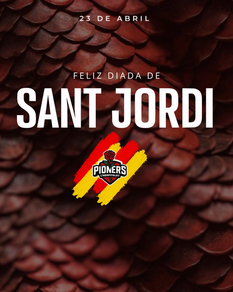 feliç diada de Sant Jordi, pioners 🌹🐉📖

#SantJordi2025