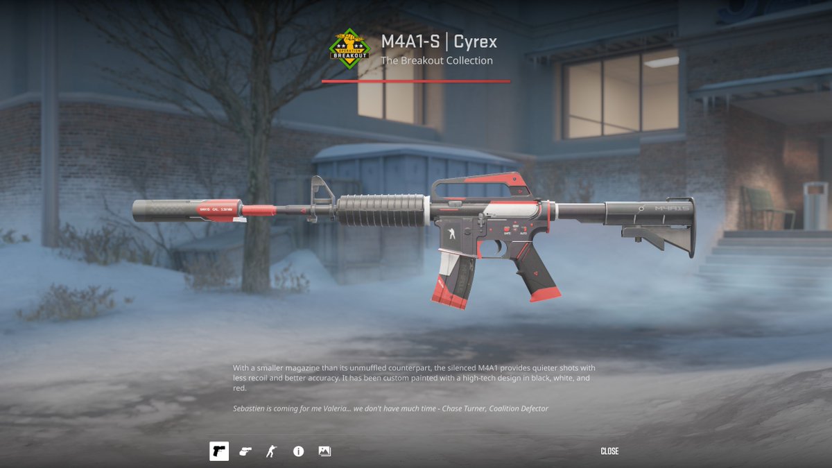 Tomas1120_'s tweet image. 🎁 M4A1-S | Cyrex FT ($30)

➡️ TO ENTER:

✅ Follow me &amp;amp; @BerdiCS
✅ Retweet
✅ Tag 1 friend

⏰ Giveaway ends in 72 hours!
