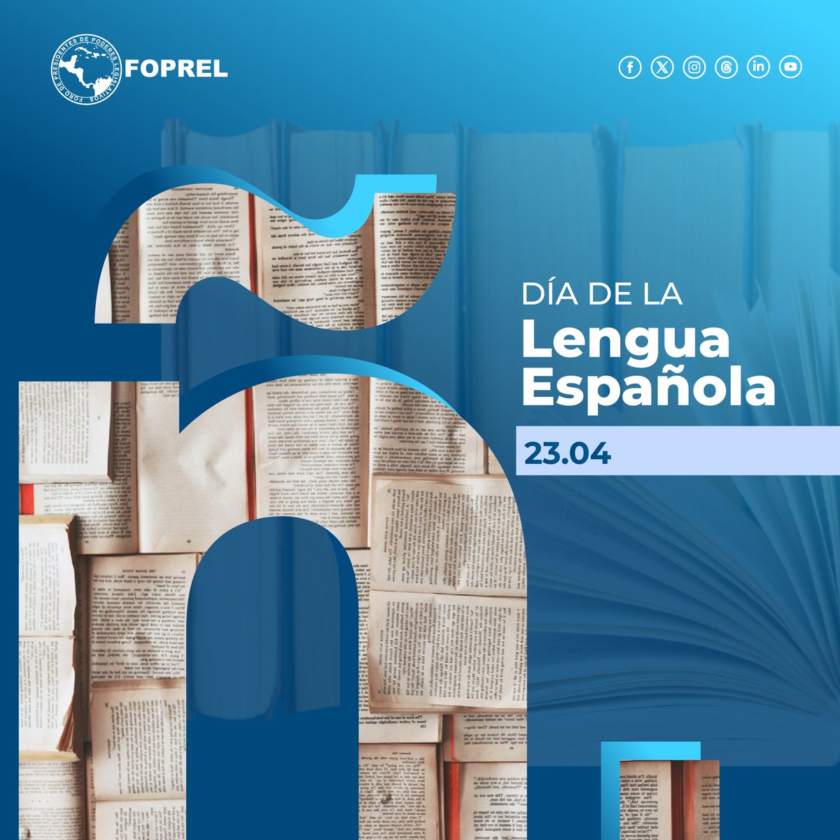 En el Día de la Lengua Española:

Reiteramos nuestro respaldo al reconocimiento del español como idioma oficial y de trabajo en la Corte Internacional de Justicia de La Haya, con el fin de garantizar la igualdad de los idiomas a nivel internacional y el acceso equitativo a los
