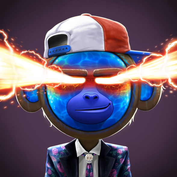 OnChainMonkey's tweet photo. Laser Eyes is one of the most iconic &amp; rare traits in Katoshi, inspired by Bitcoin OGs and the OCM logo itself! 🔥

Art on Bitcoin 🟧 https://t.co/4KaymGxXUt