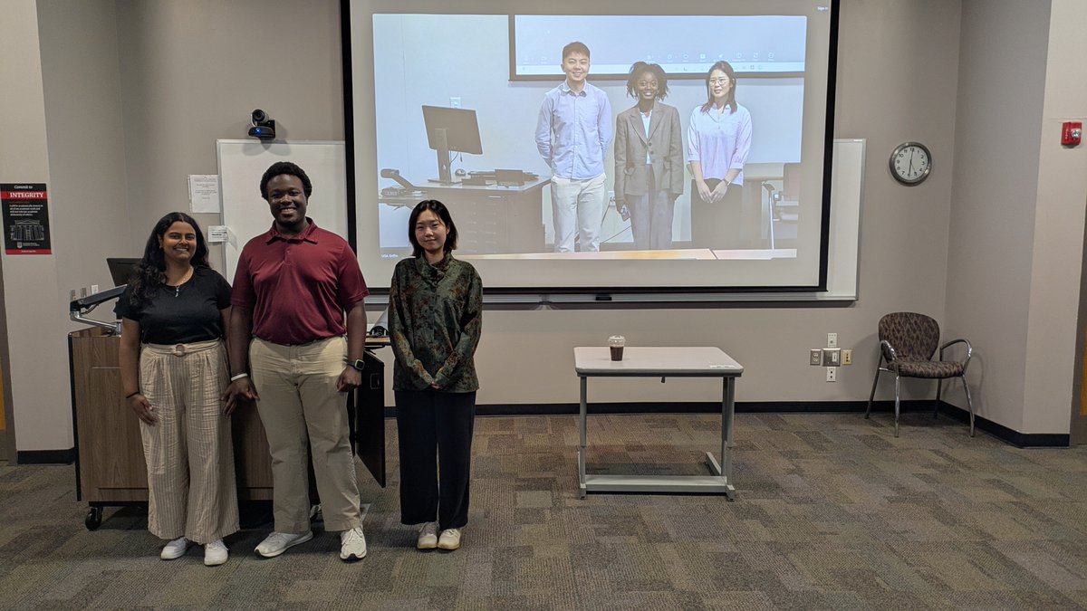 Last week we hosted our first FST 3 Minute Thesis Competition. This contest challenges graduate students to explain their theses in 3 minutes using a one-slide presentation. The winners will go on to compete in the CAES 3MT Competition in the fall. Congratulations to our winners!