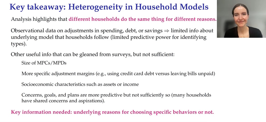 Virtual Israel Macro Meeting (VIMM) (@vimacro_org) on Twitter photo Excellent VIMM seminar and discussions with <a href="/S_Stantcheva/">Stefanie Stantcheva</a> (<a href="/Harvard/">Harvard University</a>) on "The How and Why of Household Reactions to Income Shocks" <a href="/vimacro_org/">Virtual Israel Macro Meeting (VIMM)</a>
Thank you Stefanie!
Mesmerizing to hear about your #AEA John Bates Clark Medal during the seminar
Paper/Video: vimacro.org/stefanie-stant… Excellent VIMM seminar and discussions with <a href="/S_Stantcheva/">Stefanie Stantcheva</a> (<a href="/Harvard/">Harvard University</a>) on "The How and Why of Household Reactions to Income Shocks" <a href="/vimacro_org/">Virtual Israel Macro Meeting (VIMM)</a>
Thank you Stefanie!
Mesmerizing to hear about your #AEA John Bates Clark Medal during the seminar
Paper/Video: vimacro.org/stefanie-stant…