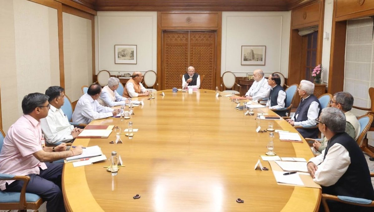 The <a href="/narendramodi/">Narendra Modi</a> government strikes back not with words, but with big, bold action. Terror and talks can’t go together.

⏩ Indus Water Treaty suspended
⏩ Attari checkpost sealed
⏩ All visas to Pakistanis cancelled
⏩ Military envoys expelled

This is just the beginning.