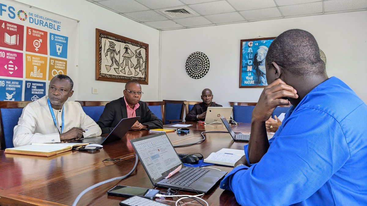 undpgabon's tweet photo. 🚰 #Ivindo Projet d'Initiatives Prioritaires (PIP), : 40 pompes à eau réhabilitées dans 22 villages. Près de 5000 habitants ont désormais accès à l'eau potable.

🤝 Prochaines étapes avec Saturnin EDZODZOME, Délégué Spécial de l'Ivindo: rénovation des services de base. https://t.co/lXVdH8orME