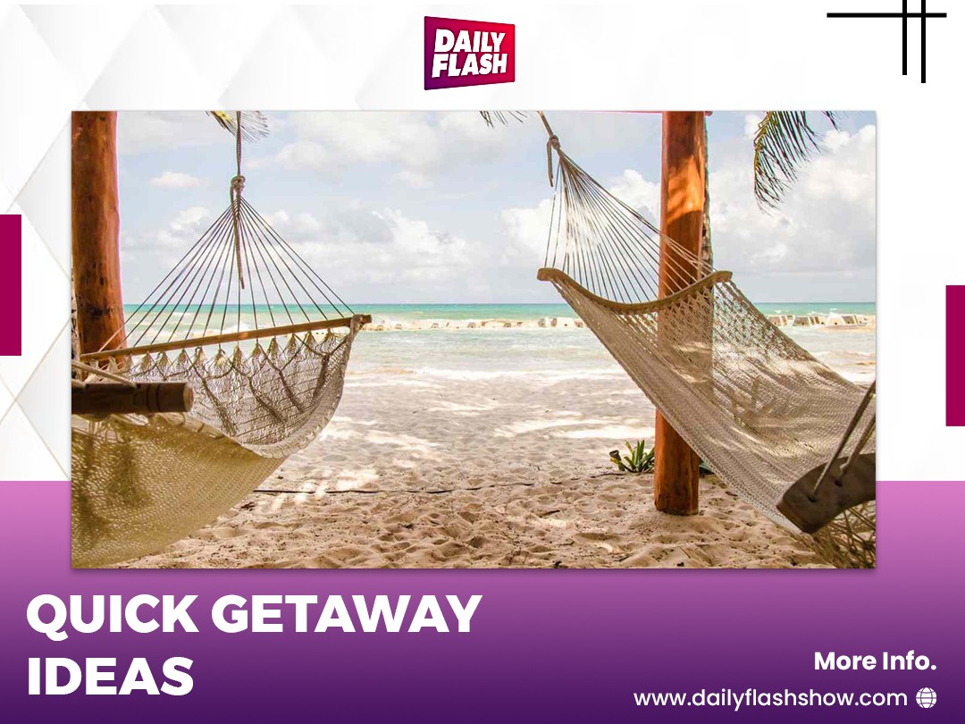 When it comes to a quick getaway, whether it's a weekend escape or a one-day adventure, consider local destinations that offer relaxation and adventure. Explore scenic spots like nature parks, cozy cabins, or urban hotspots. Don't forget to plan a spontaneous road trip.