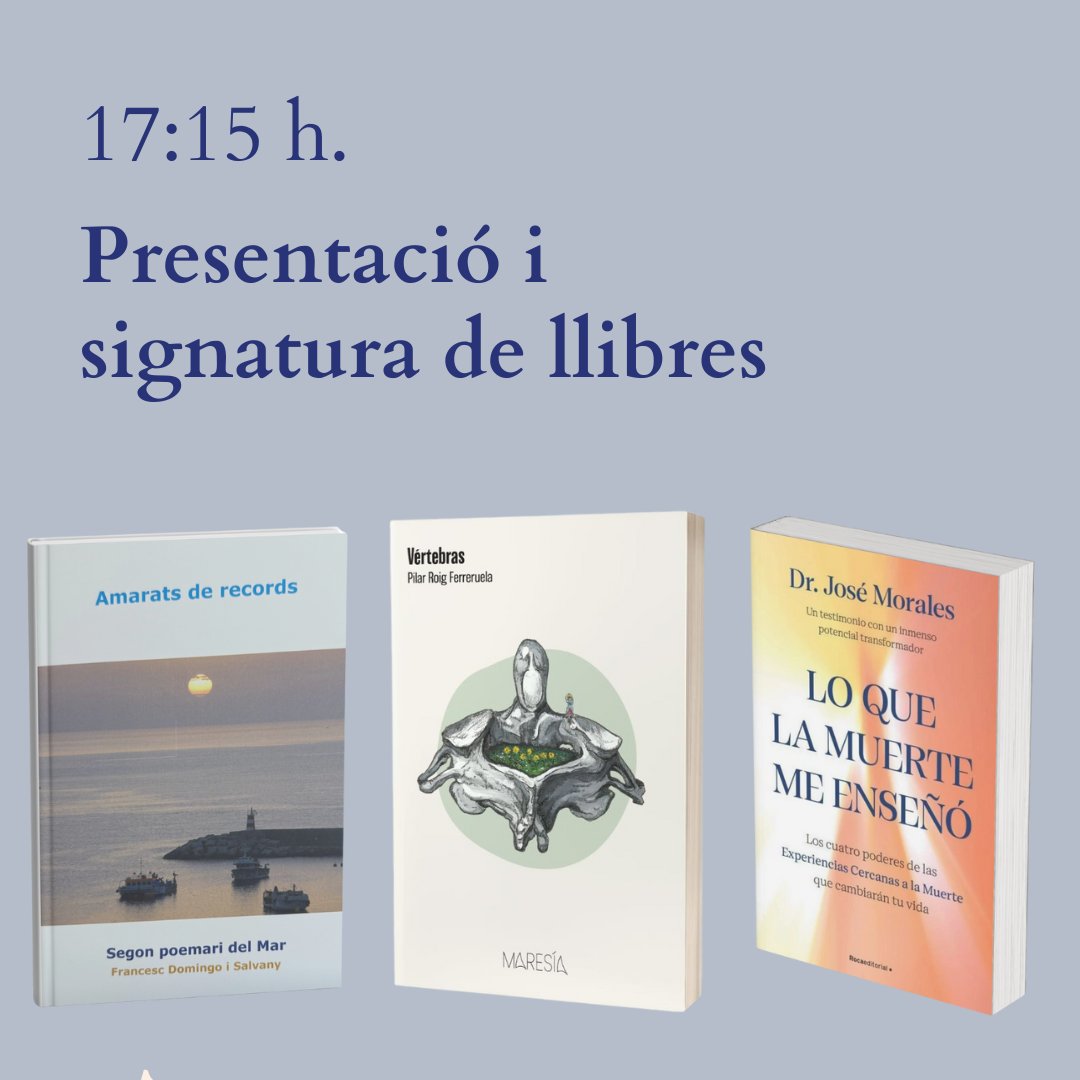 Col·legi de Metges de Lleida (@comlleida) on Twitter photo Recordeu que demà abans de l'assemblea, celebrem el nostre Sant Jordi amb la presentació de llibres dels nostres col·legiats i amics: Dr. Francesc Domingo, <a href="/itspilarroig/">Pili/Pilar/Columna</a> i <a href="/jmoralesdelrio/">Jose Morales del Río</a> Recordeu que demà abans de l'assemblea, celebrem el nostre Sant Jordi amb la presentació de llibres dels nostres col·legiats i amics: Dr. Francesc Domingo, <a href="/itspilarroig/">Pili/Pilar/Columna</a> i <a href="/jmoralesdelrio/">Jose Morales del Río</a>