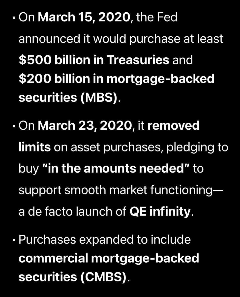 In both instances stocks bottomed in March 2009 and March 2020 respectively. 
👀