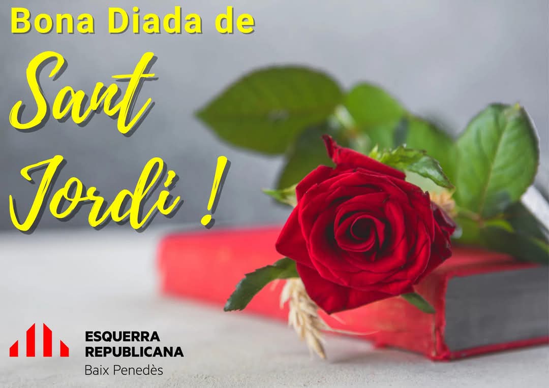 bonastre_erc's tweet photo. 📚 Tinc un llibre fet
amb pètals de rosa,
esquitxos de mar
i olor de maduixa.
(Joana Raspall)

🌹 Un dia per gaudir-lo, passejar, viure'l, regalar llibres i roses, 

Bona Diada de Sant Jordi a tothom❗️ https://t.co/cmj0MbdteU