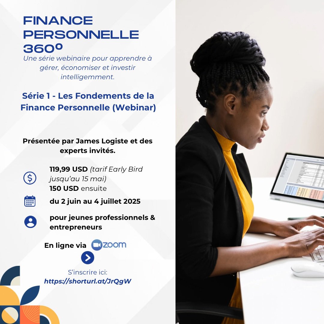 _delvanathanael's tweet photo. Ton budget, ton pouvoir. Prends le contrôle.

Série 1 – #FinancePersonnelle360 démarre le 2 juin
🧠 Budget, valeur nette, impôts, objectifs
🎁 Bonus + attestation à la clé
🚀 Early Bird : 119,99 USD jusqu’au 15 mai

🔗 https://t.co/En9AabIUAd