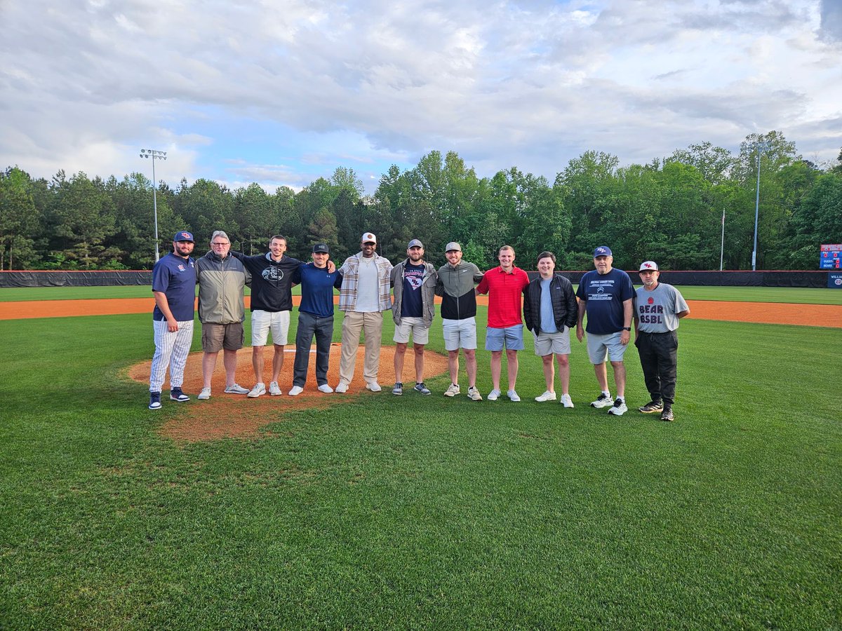 BHP Baseball would like to thank Nate Norwood for coming in and sharing a devotion with our team and also the 2015 State Championship team and coaches for being recognized at the game.
