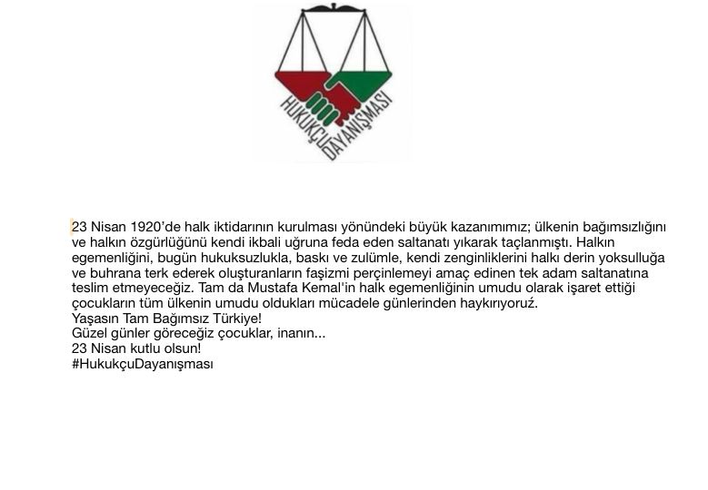 #23NisanUlusalEgemenlikveCocukBayramı