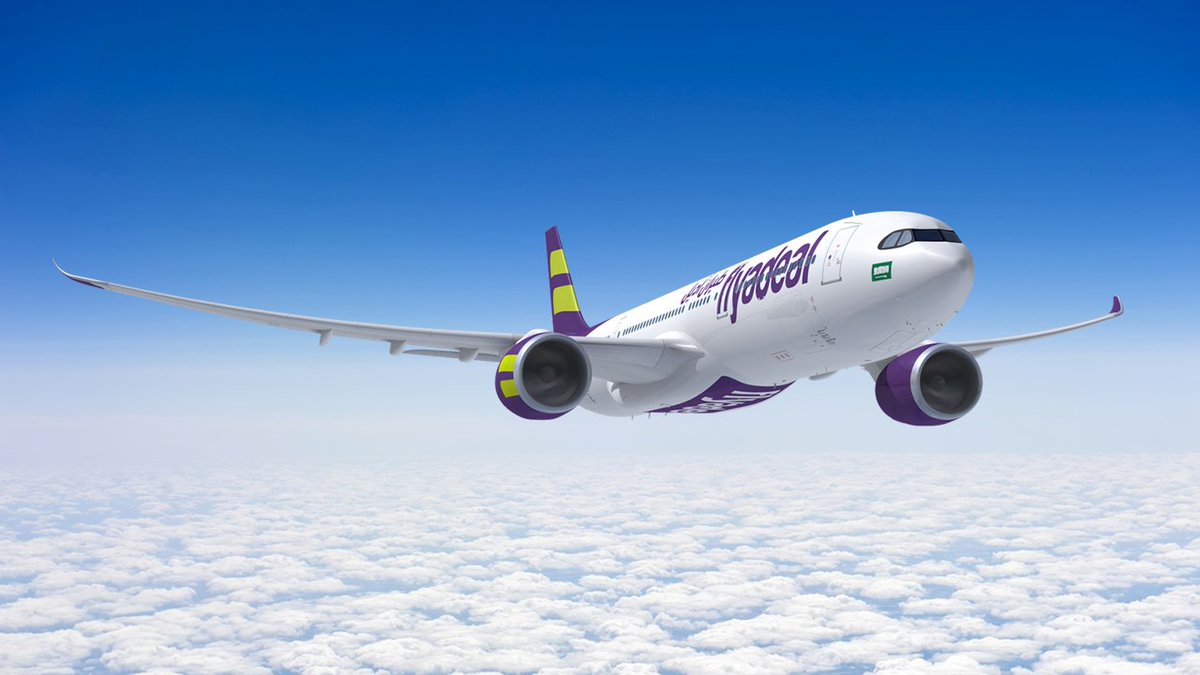 Airbus (@airbus) on Twitter photo .<a href="/SaudiaGroup/">Saudia Group | مجموعة السعودية</a> discloses first-ever order for 10 #A330neo aircraft for its subsidiary <a href="/flyadeal/">طيران أديل</a>! ✈️
A key step towards the Kingdom’s ambition to be a major aviation hub - unlocking long haul routes and supporting the low-cost carrier's goal to operate the region's youngest fleet. .<a href="/SaudiaGroup/">Saudia Group | مجموعة السعودية</a> discloses first-ever order for 10 #A330neo aircraft for its subsidiary <a href="/flyadeal/">طيران أديل</a>! ✈️
A key step towards the Kingdom’s ambition to be a major aviation hub - unlocking long haul routes and supporting the low-cost carrier's goal to operate the region's youngest fleet.