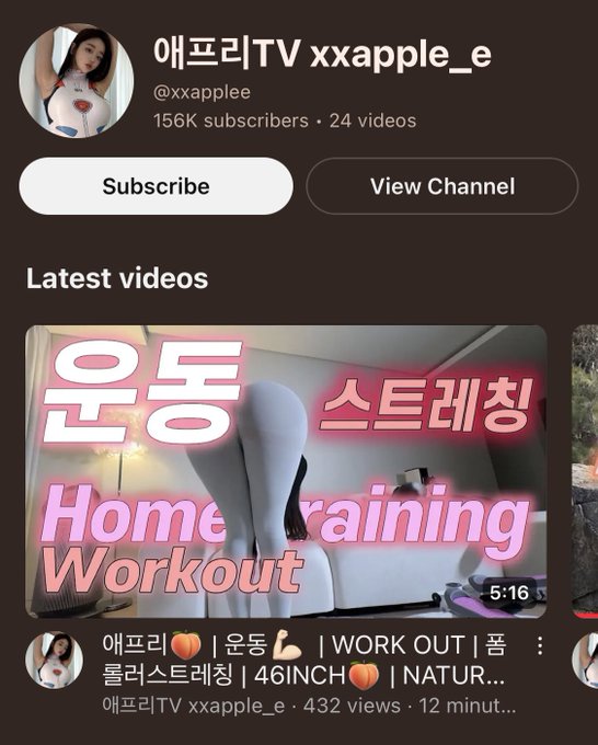 Watch 애프리 🇰🇷's leaked NSFW photo on TwXstars