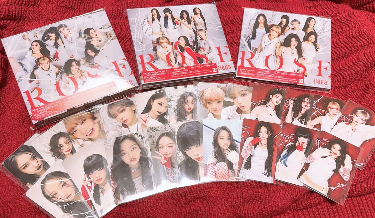 ㊗️㊗️㊗️
ROSE発売おめでとうございます🌹