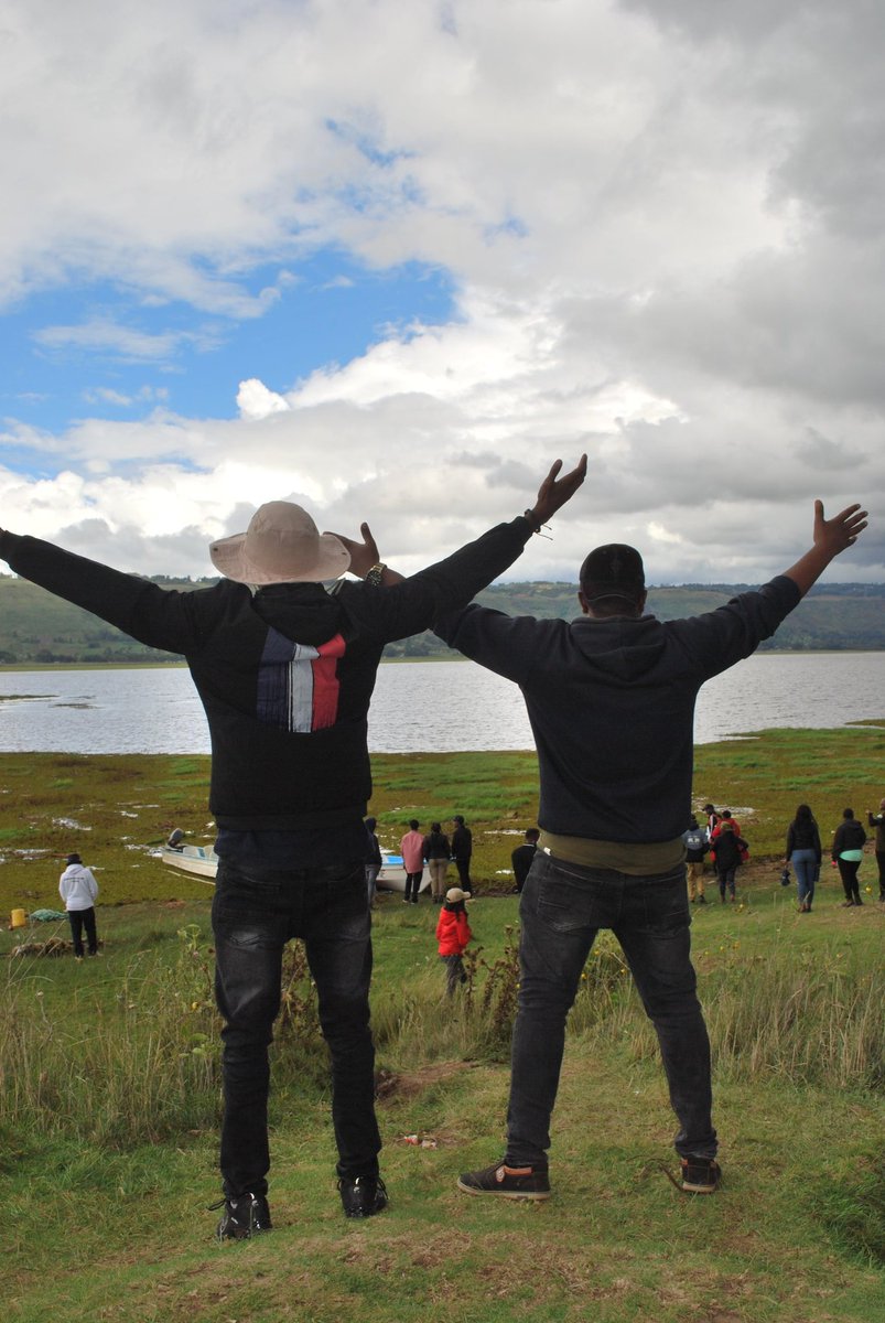 Visited #LakeOlBolossat this #EarthDay2025 once a thriving lake, now a dried basin. we came together to raise awareness and advocate for our planet. It's not just a memory it's an Important Bird Area (IBA) we must protect. 
#YouthForNature #ClimateAction  #OurPlanetOurPower