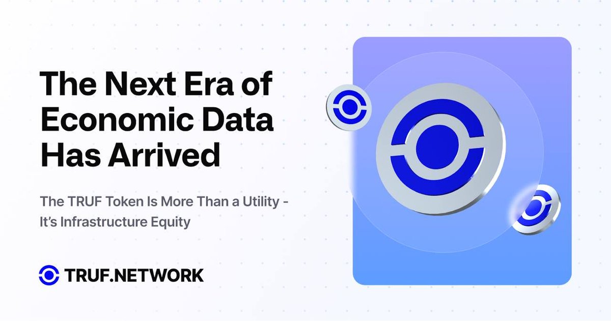 🚀 Excited to announce a new chapter in our journey: @trufnetwork is now far more than inflation data - we're building the backbone of decentralized economic data!

This rebrand reflects our expanded vision to revolutionize how the world accesses financial information.

🧵1/6