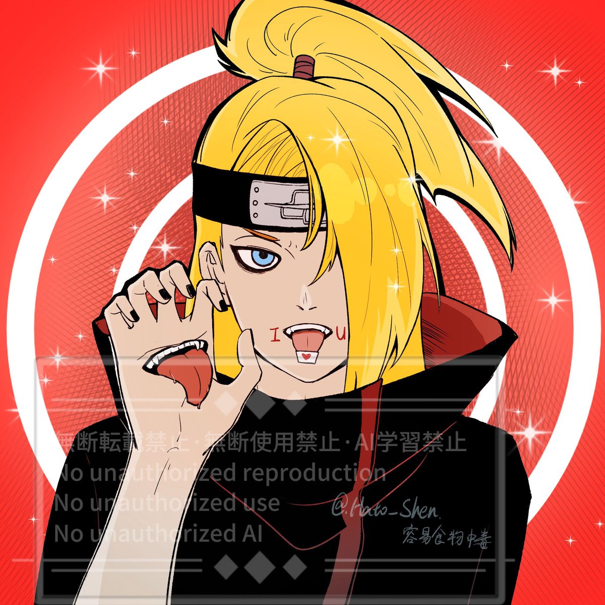 Hato_Shen's tweet image. I❤️U
#sasodei #deisaso #sasodeisaso 
#サソデイ