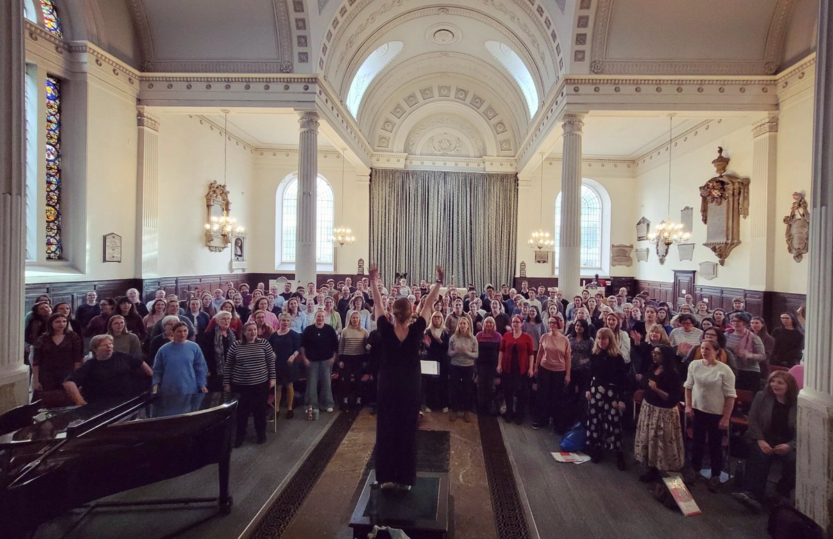 Constanza Chorus (@constanzachorus) on Twitter photo Last night was sounding epic at our 1st joint rehearsal w/ <a href="/whitehallchoir/">Whitehall Choir</a>
Have there ever been so many singers -177 of us- amassed under the beautiful dome of St Mary-at-Hill?
We're looking forward to our 'Baroque Splendour' concert this Saturday - see you at Cadogan Hall π€© Last night was sounding epic at our 1st joint rehearsal w/ <a href="/whitehallchoir/">Whitehall Choir</a>
Have there ever been so many singers -177 of us- amassed under the beautiful dome of St Mary-at-Hill?
We're looking forward to our 'Baroque Splendour' concert this Saturday - see you at Cadogan Hall π€©