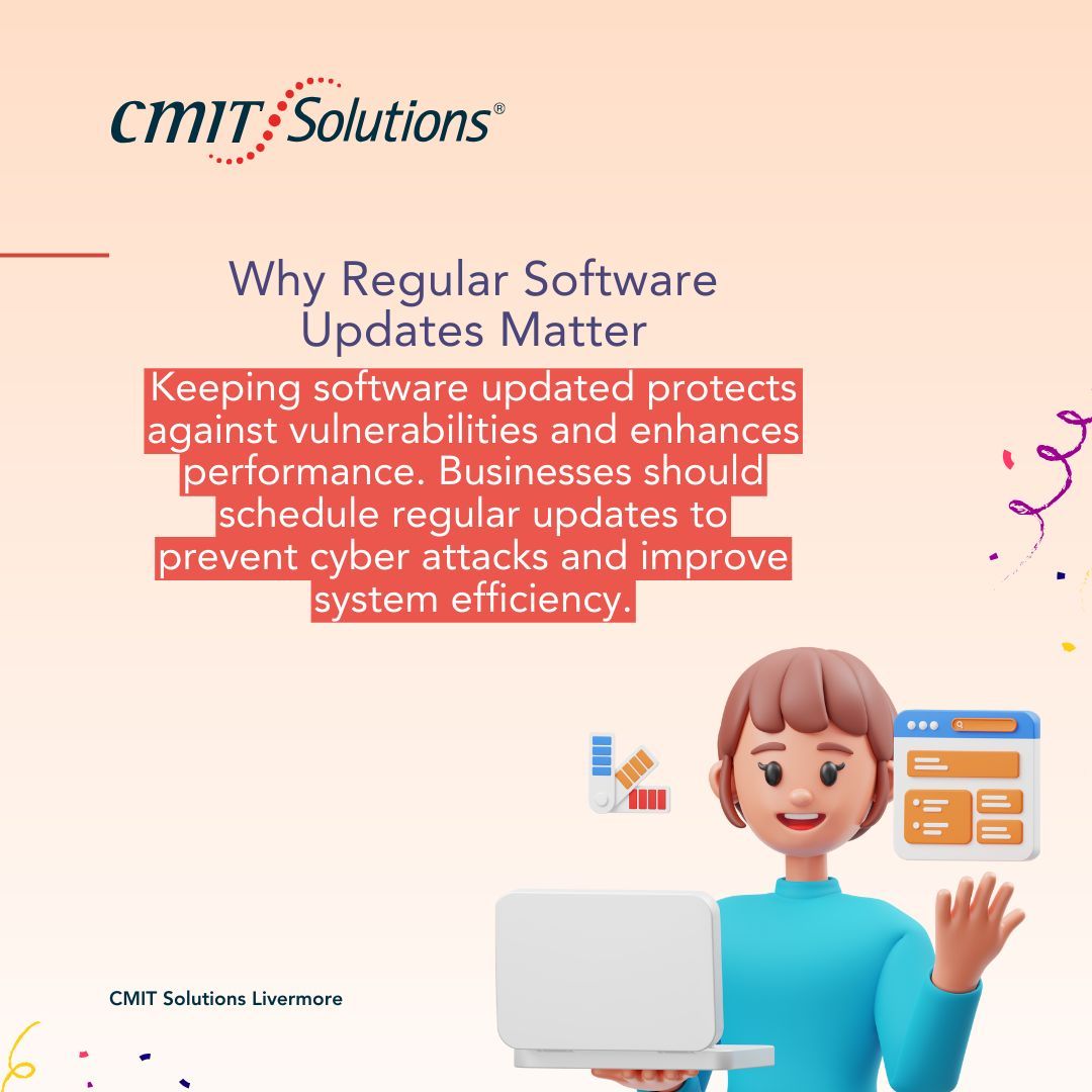 CMITLivermore's tweet photo. Regular software updates reduce security risks and improve system performance. Stay updated. 📞 (925) 709-5760 🔗 https://t.co/fpEuyDYBLG #SoftwareUpdates #CyberResilience #ITSecurity #BusinessEfficiency #SecureSystems #LivermoreBusiness #TechProtection #CyberDefense https://t.co/ihKwOBf5I1