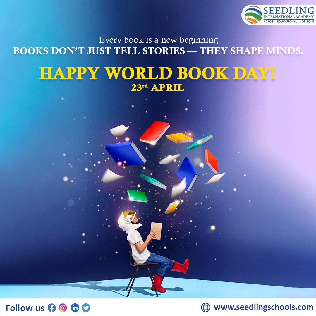 IntSeedling's tweet image. This World Book Day, let’s celebrate the power of reading — a simple act that shapes minds, nurtures creativity, and fuels lifelong learning. Every page turned is a step toward a brighter, wiser, and more imaginative tomorrow.

Read more. Explore more. Grow more.

#WorldBookDay