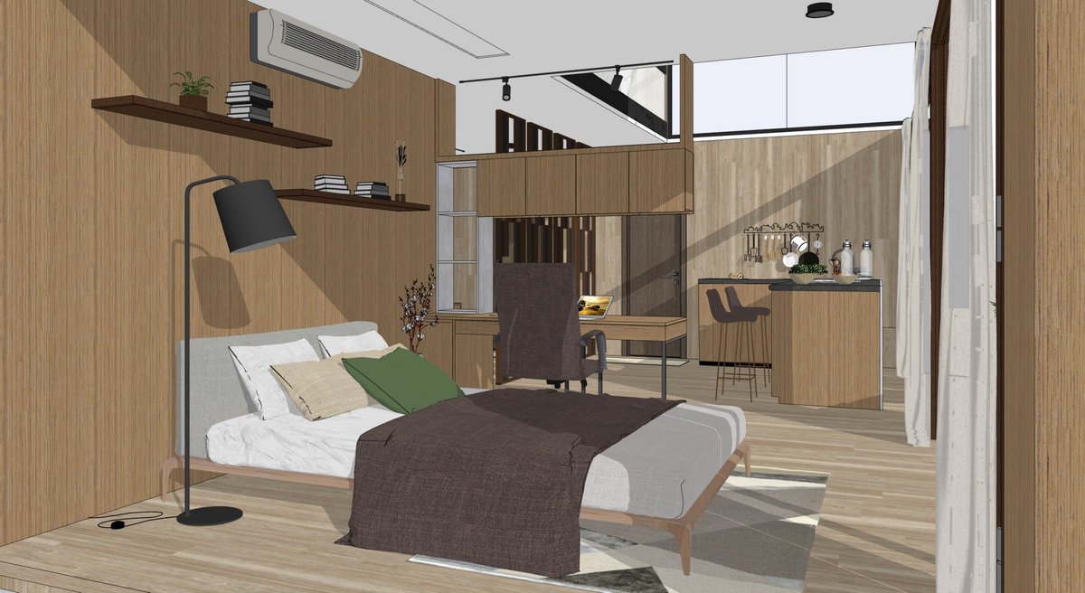 1205_studio's tweet photo. โมเดล cozy duplex studio 🗝
💓 Cozy duplex room with 2 bedroom pantry livingroom bathroom and balcony 
วางขายใน Acon 3d แล้วว👇
🔗 https://t.co/wqIi6mPDAs

#ปั้นฉาก #รับปั้น3d #3dmodel #3d #commission #commissionTH #Acon3d https://t.co/GAiK0NnVYI
