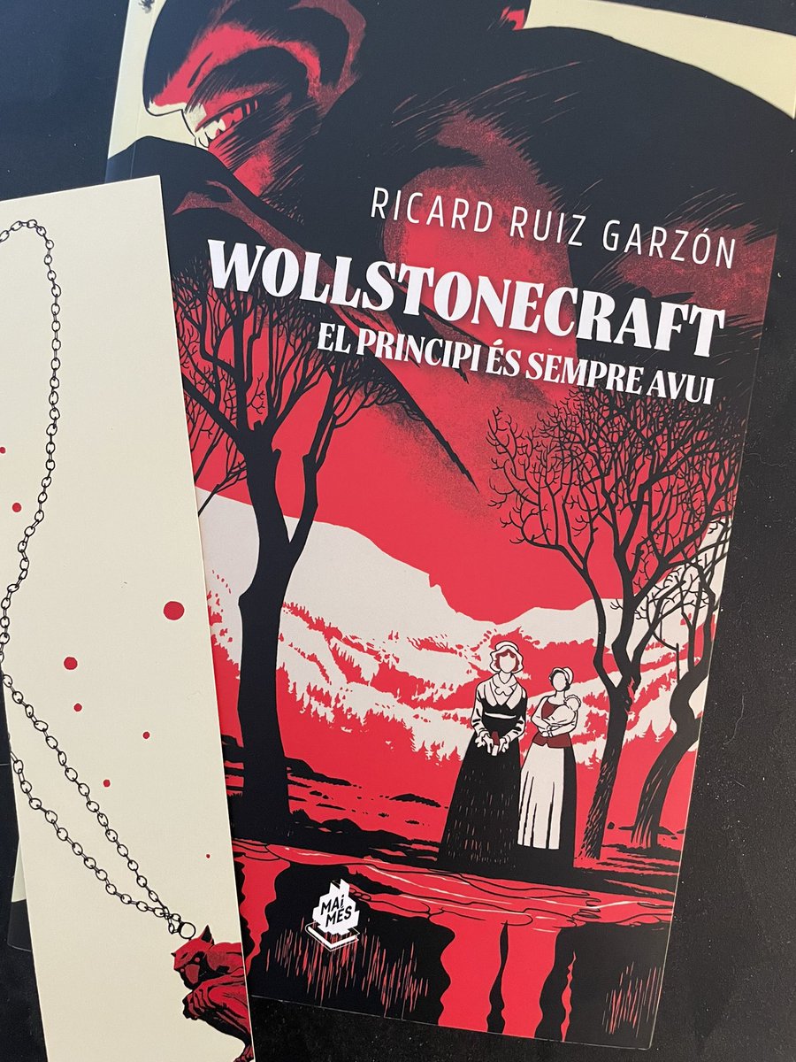 🐉 Regal de Sant Jordi’25:

📖 “Wollstonecraft: El principi és sempre avui” de <a href="/RicRuizGarzon/">Ricard Ruiz Garzón</a>, editat per <a href="/MaiMesLlibres/">Mai Més</a>. Novel•la fantàstica que barreja la mitologia escandinava amb la vida de Mary Wollstonecraft, pionera del feminisme. Moltes ganes de llegir-la! ❤️