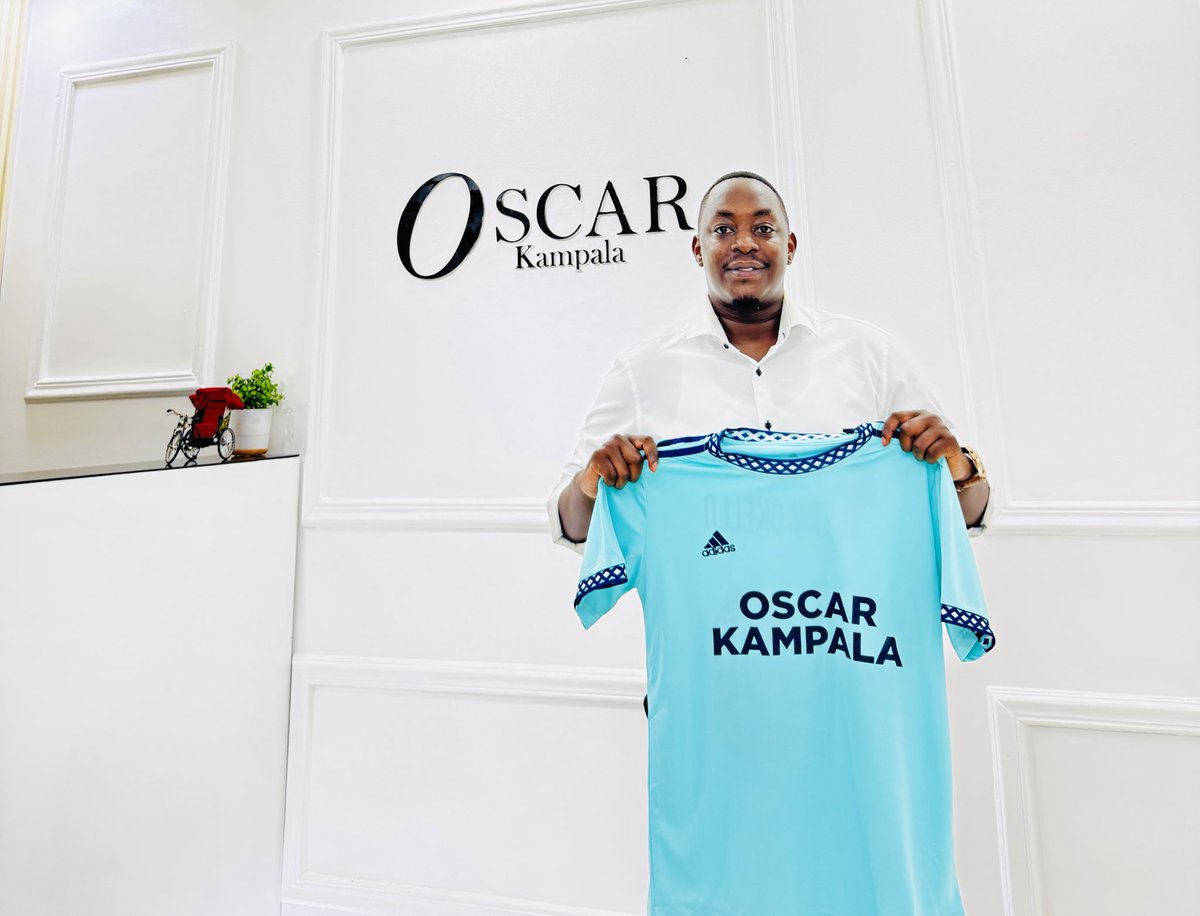 Ayebare Martin (@martinayebare5) on Twitter photo The Official Jersey to be used by Team Mateja as sponsored by <a href="/Oscarkampala/">Oscar Kampala</a> is OUT
#CelebrityCharityGames2025 The Official Jersey to be used by Team Mateja as sponsored by <a href="/Oscarkampala/">Oscar Kampala</a> is OUT
#CelebrityCharityGames2025