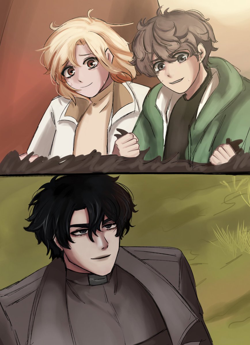 Maybe that tweet was also an excuse for me to share this old drawing 🥰 
#ORV