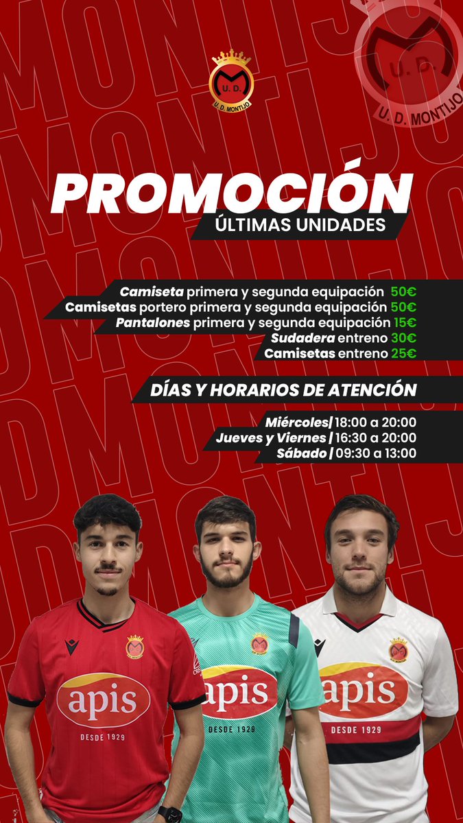 ⚫️🔴 Últimas unidades