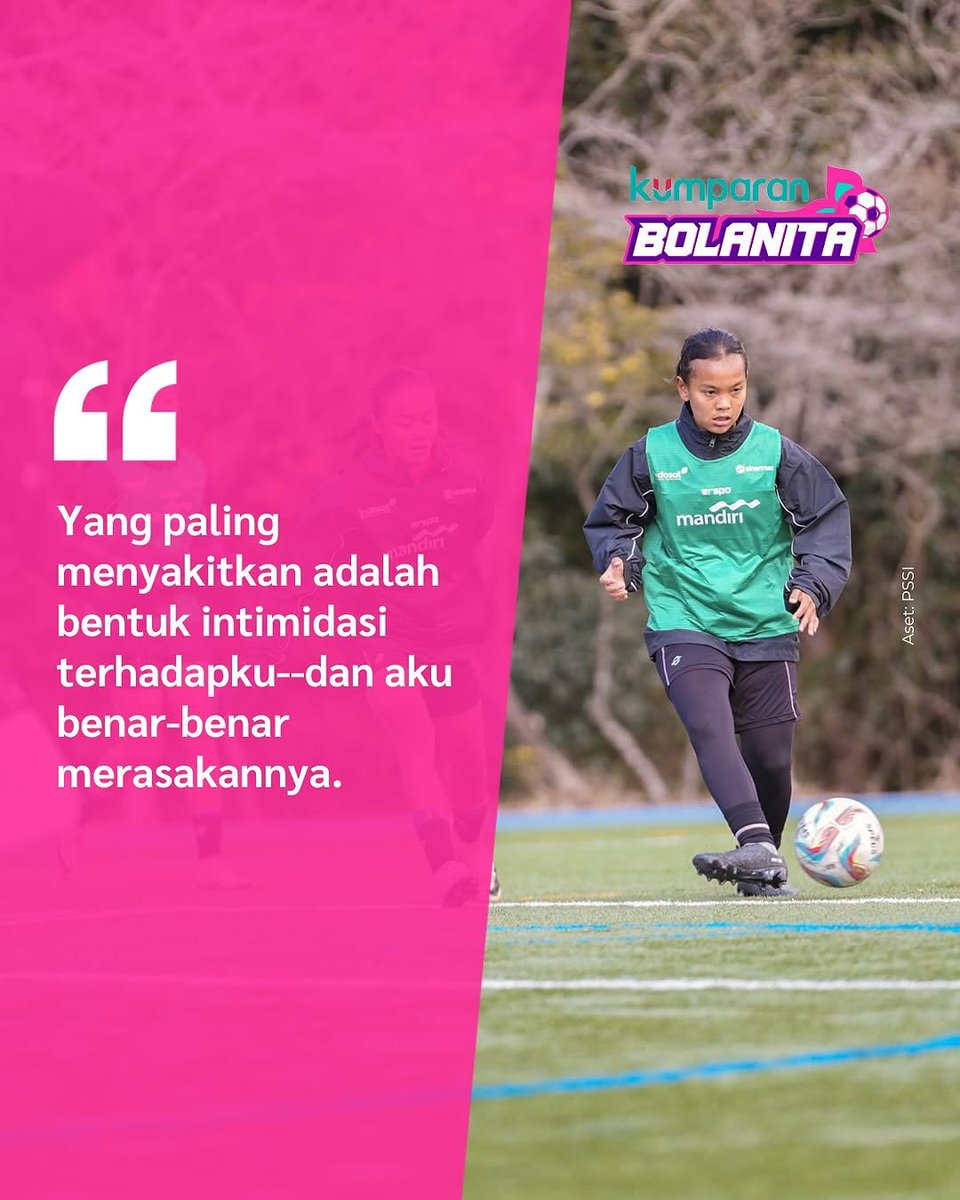 womensfootie_id's tweet photo. Berikut pernyataan Djenna De Jong kepada Kumparan Bolanita terkait dengan perlakuan kurang profesional dari federasi yang ia terima. https://t.co/PLwYYievhi