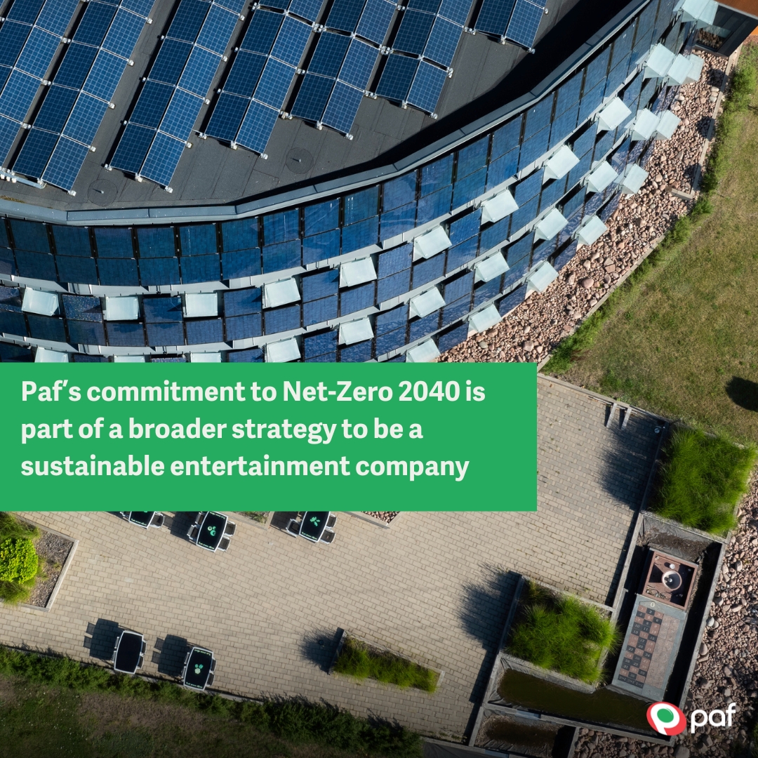 More renewable energy and better activity data from our suppliers lead to an 2.3% decrease in our environmental impact.

Check out our corporate news story aboutpaf.com/news/carbon-ac…

#EnvironmentalSustainability #SustainableEntertainment #OurBusiness #ESG #NetZero