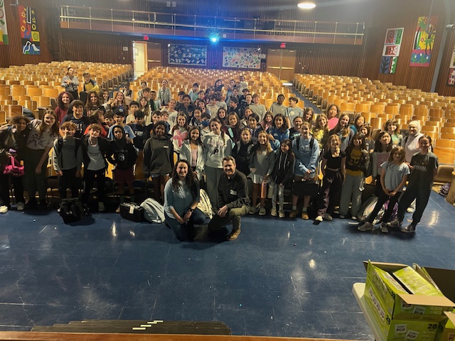 WVMSDragons's tweet image. 🌍 In celebration of #EarthDay, WV Ss experienced a powerful screening of Out There: A National Parks Story-a breathtaking tribute to America’s national parks. Afterward, they joined an inspiring Q&amp;amp;A w/ filmmaker Brendan Hall &amp;amp; composer (and LMSD alum!) Elizabeth PW. 📽️ #LMSD
