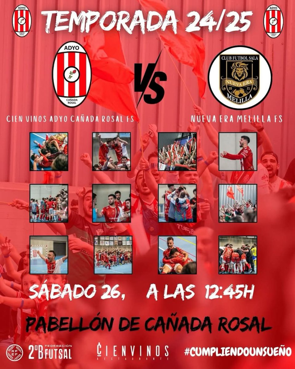 Cien Vinos ADYO Cañada Rosal FS tweet media