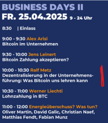 Was lehrt uns Bitcoin über die Beziehung zwischen Mensch und System in der Unternehmensführung? 
An der Swiss Bitcoin Conference zeigt Ralf, wie wir von Bitcoin lernen können, um Führung neu zu denken.